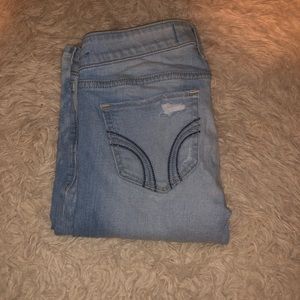 Hollister Destroyed Flare Jeans